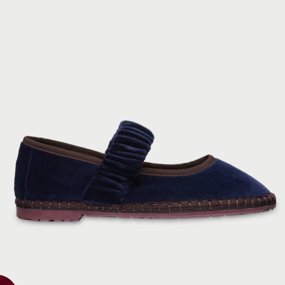 Brand New Flabelus Mafalda Dark Blue size 36